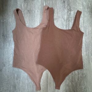 *SOLD* Banana Republic Brown Bodysuit Pair